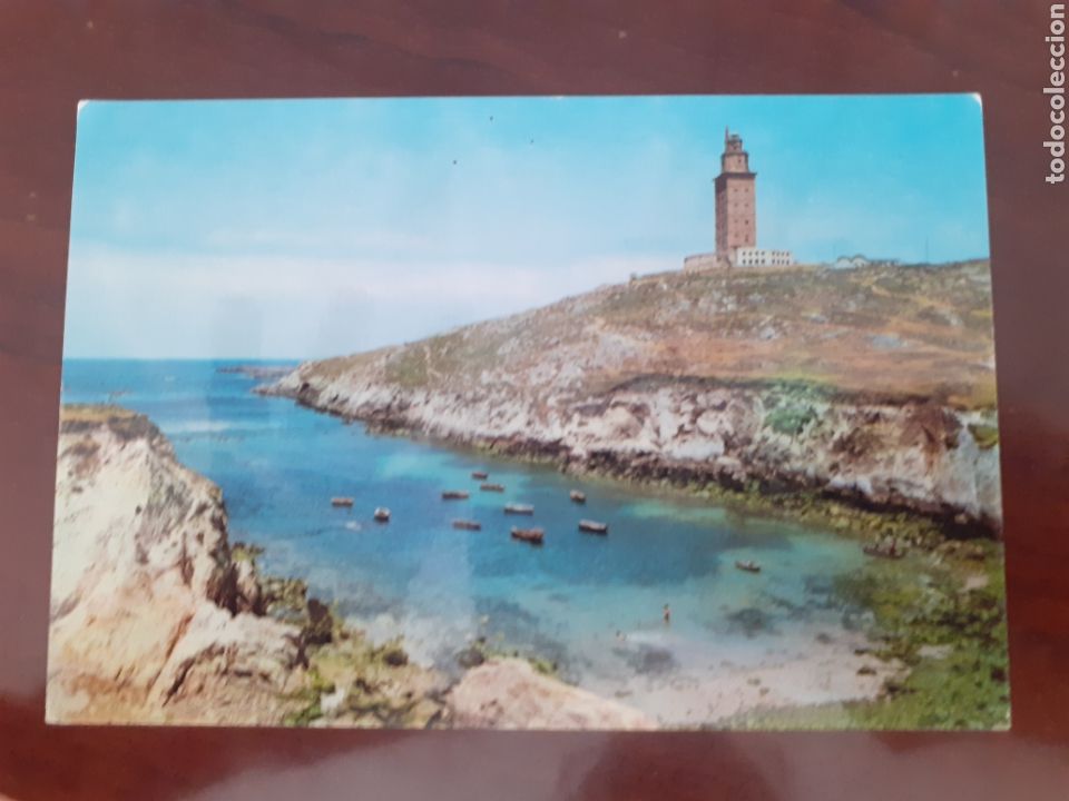 Postales: A Coru&ntilde;a postal sin usar Torre de H&eacute;rcules - Foto 1