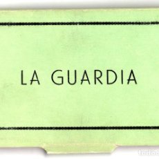 Postales: LA GUARDIA.(PONTEVEDRA).- BLOCK CON 10 POSTALES. (ED. GARCIA GARRABELLA). PINTADAS A MANO.. Lote 359998650