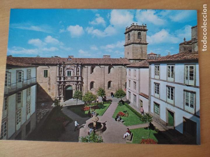 Postales: COLEGIO FONSECA SANTIAGO COMPOSTELA ED ARRIBAS 136 ESCRITA