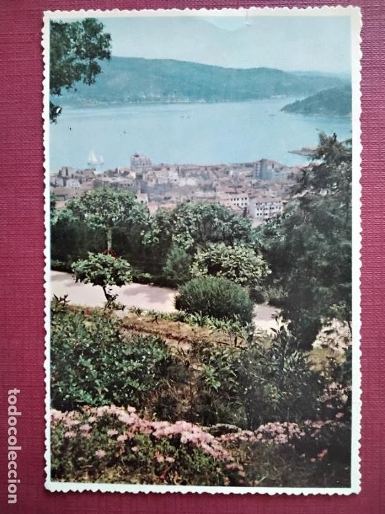 Postcards: postal vista de vigo desde el castro nueva a estrenar