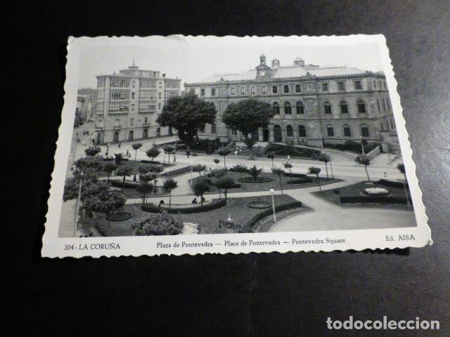 Postales: LA CORU&Ntilde;A PLAZA DE PONTEVEDRA - Foto 1