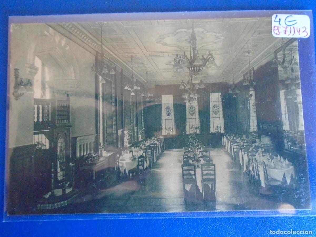 Postales: (PS-71143)POSTAL DE LUGO-ESTACION DE VERANO.HOTEL MENDEZ NU&Ntilde;EZ.SALON RESTAURANT
