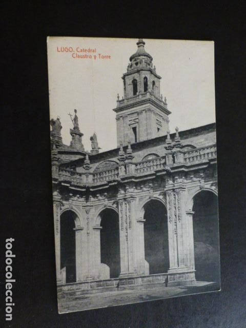 Postales: LUGO CATEDRAL CLAUSTRO Y TORRE - Foto 1