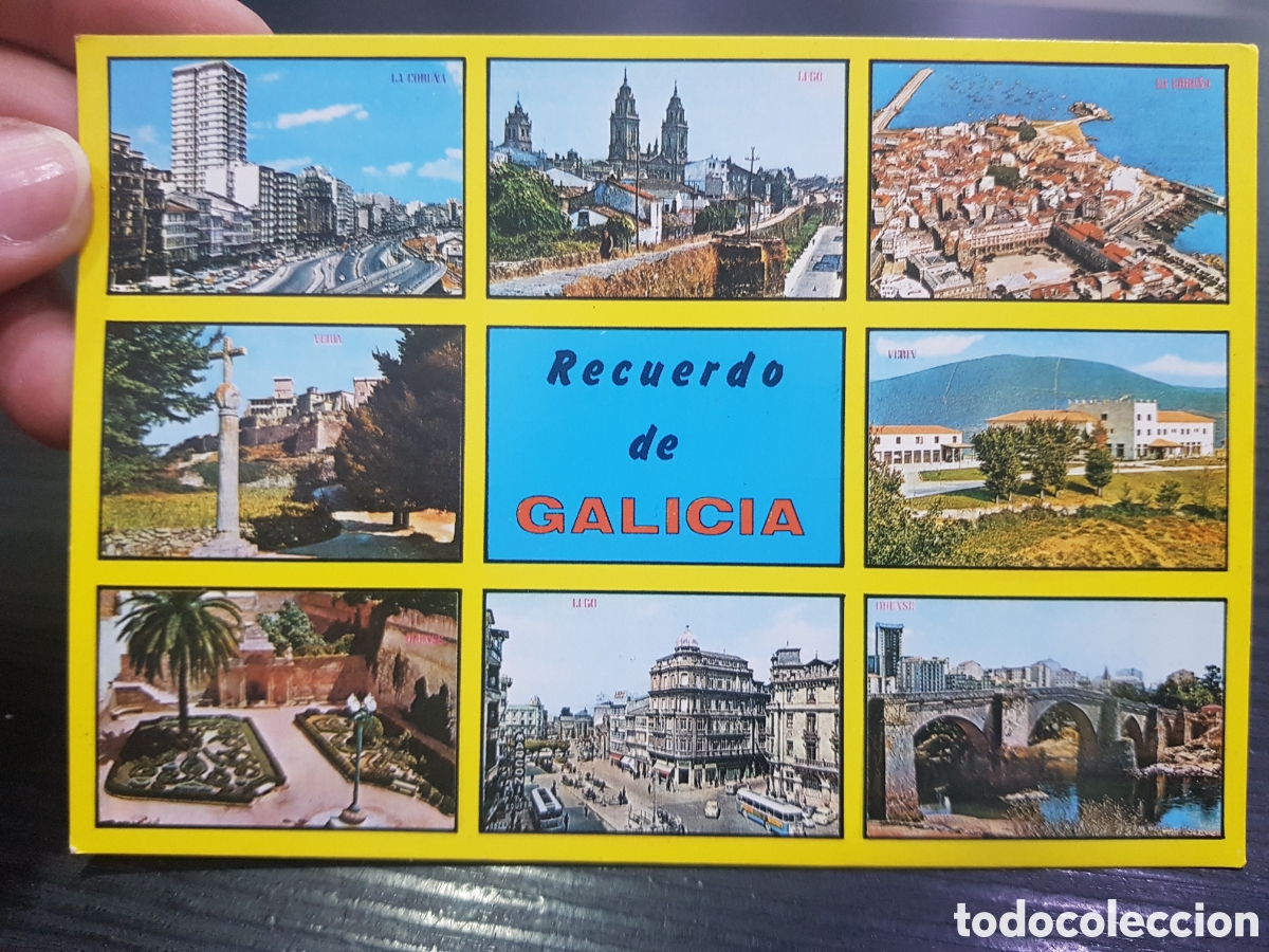Cartes Postales: Postal Recuerdo de Galicia. (L21)