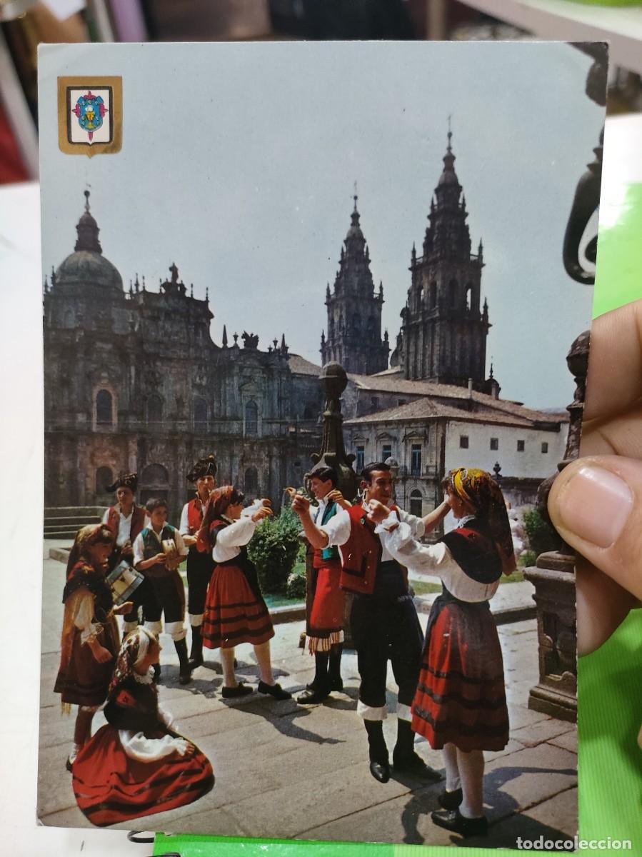 Postales: Postal GALICIA Bailando la Mu&ntilde;eira N 17 DOMINGUEZ 1974 Escrita