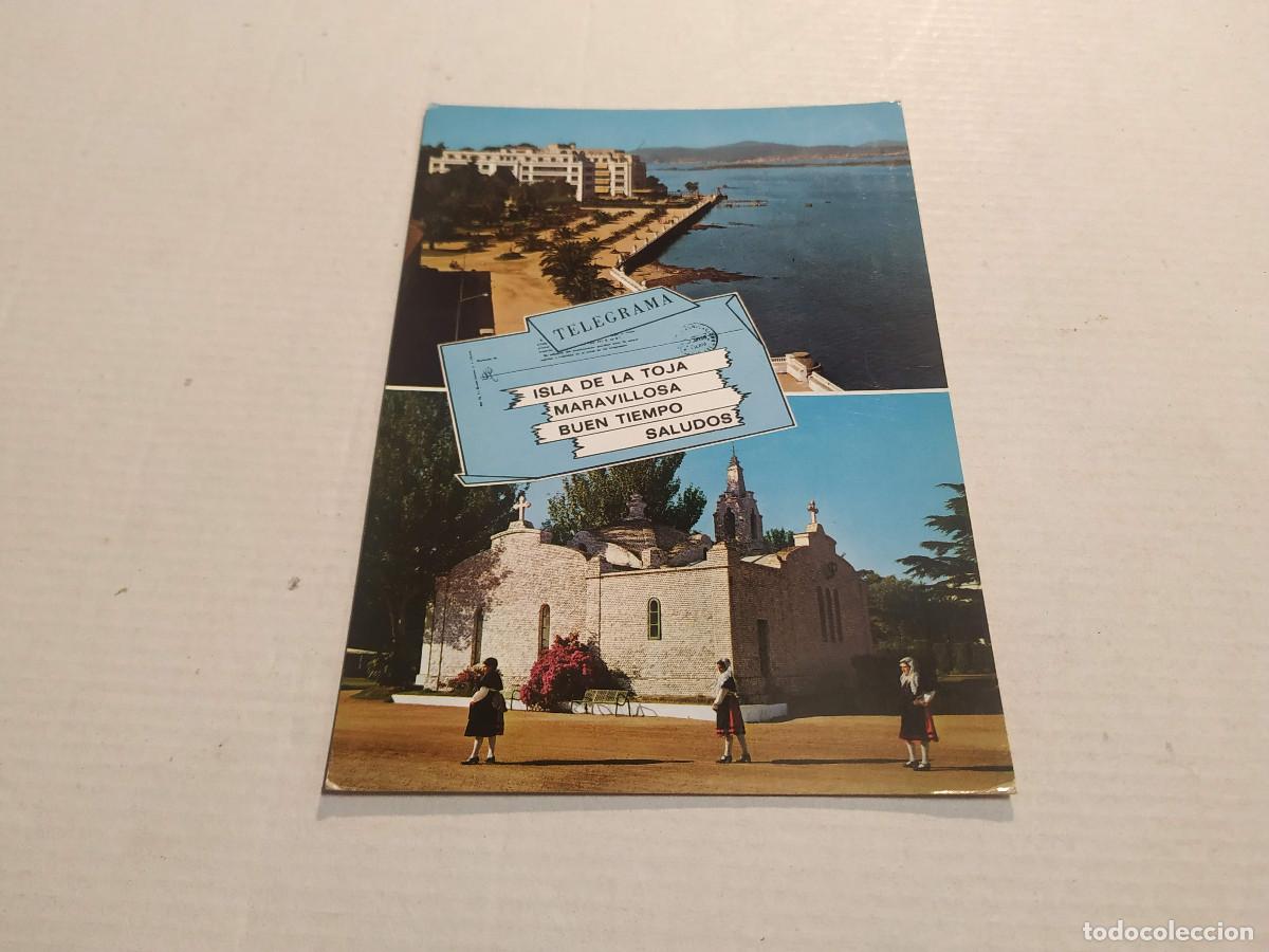 Postales: PONTEVEDRA - POSTAL ISLA DE LA TOJA - Foto 1