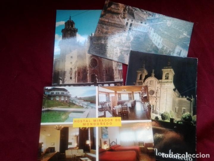 Postales: Mondo&ntilde;edo, Lugo. 4 postales - Foto 1