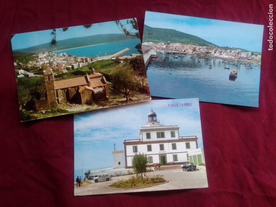 Postales: Finisterre. 3 postales