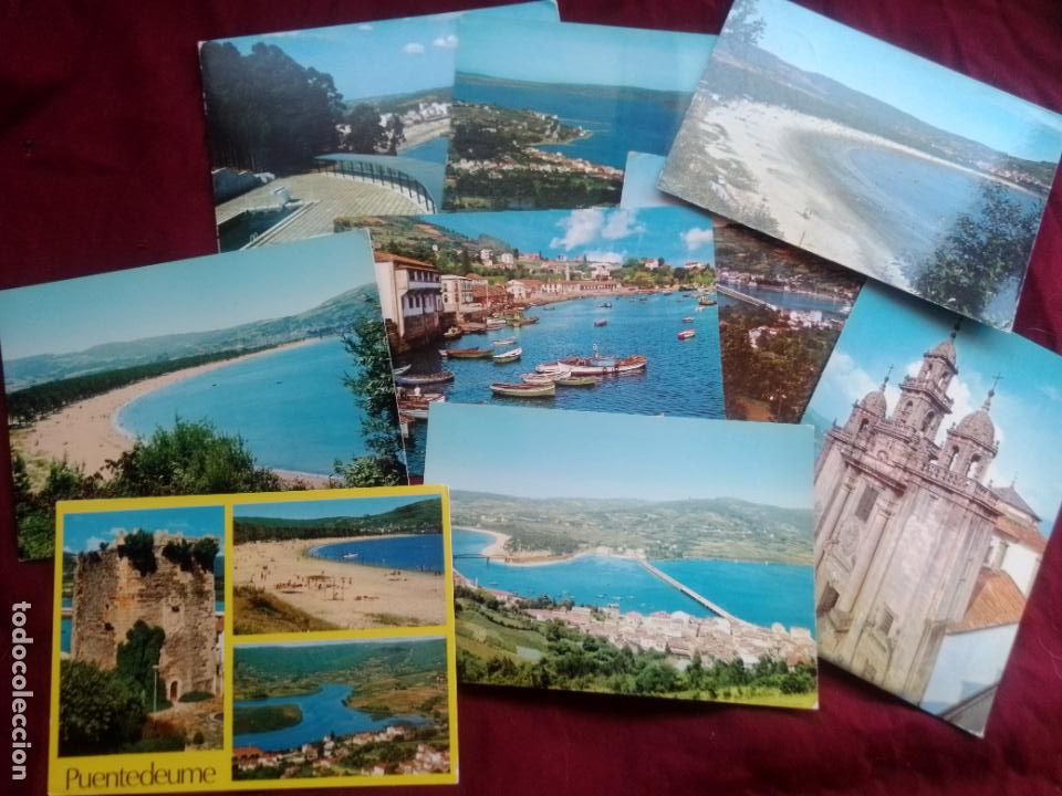 Postales: Puentedeume. 9 postales - Foto 1