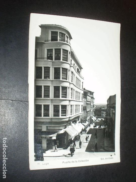 Postales: LUGO PUERTA DE LA ESTACION - Foto 1