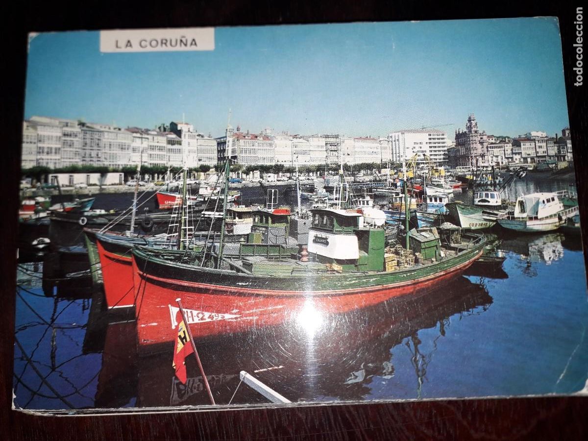 Postales: N&ordm; 6327 POSTAL LA CORU&Ntilde;A LA DARSENA - Foto 1