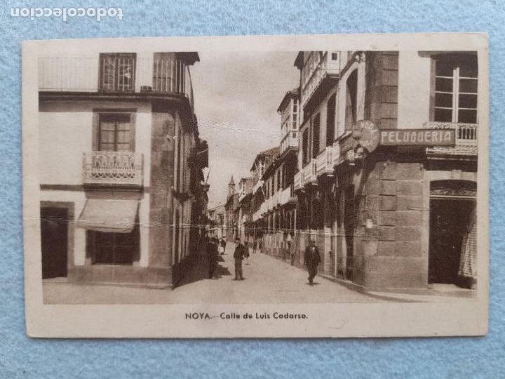 Postales: Noia. Calle de Luis Cadarso. - Foto 1