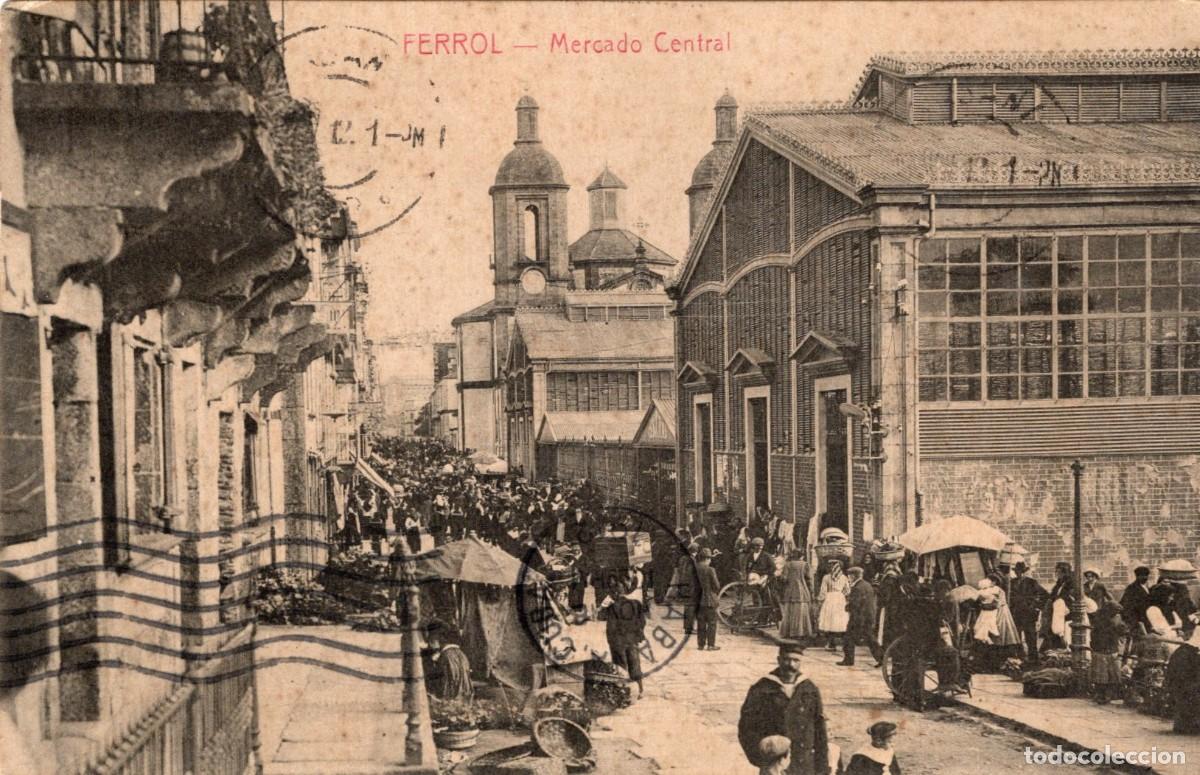 Postales: FERROL. MERCADO CENTRAL - Foto 1