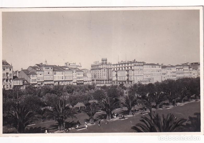 Postkarten: Postal fotogr&aacute;fica. Coru&ntilde;a vista de la ciudad. Foto Pardo Reguera Sin circular