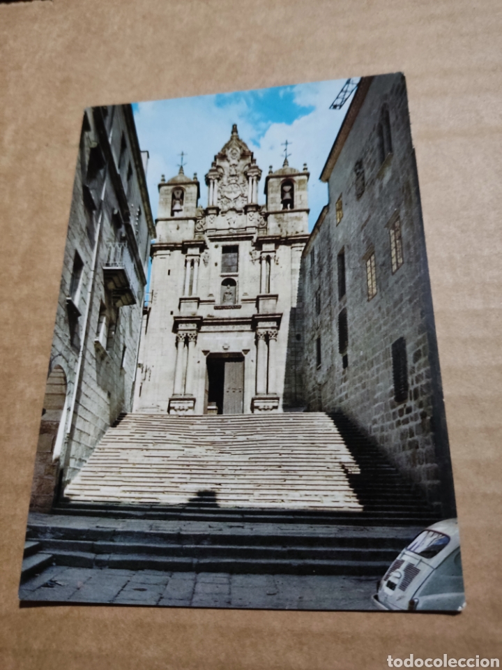 Postales: Postal Orense iglesia - Foto 1