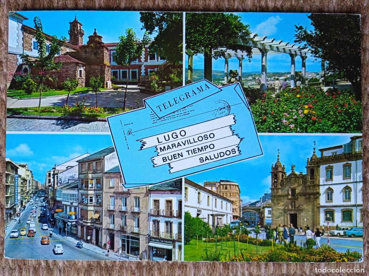 Postales: TELEGRAMA DESDE LUGO - Foto 1