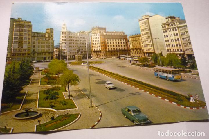 Postales: postal el ferrol pl.espa&ntilde;a circulada - Foto 1