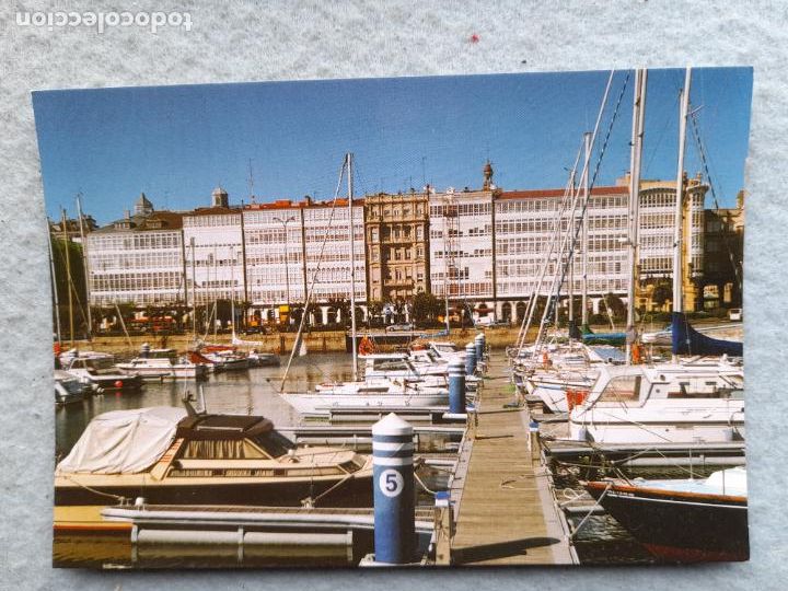 Postales: Lote de 4 Postales de La Coru&ntilde;a. Tem&aacute;tica de Barcos. - Foto 5