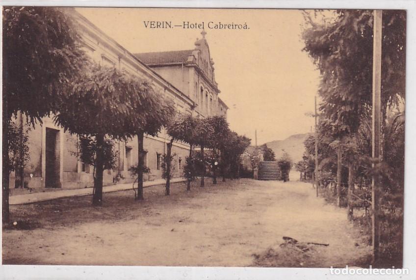 Postales: VERIN Hotel Cabreiroa. No figura editor. Sin circular.