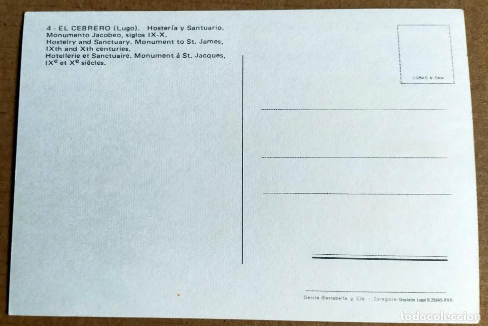 Postales: 5 Tarjetas Postales de EL CEBRERO (Lugo) - Foto 6