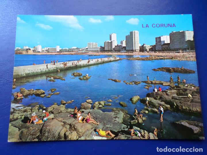 Postales: la coru&ntilde;a, playa de riazor - Foto 1