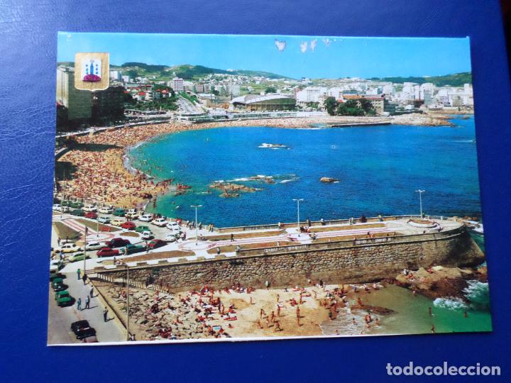 Postales: la coru&ntilde;a, playa de riazor - Foto 1