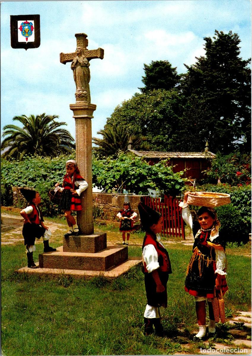 Postcards: Galicia - Palique no cruceiro - Ed. Dom&iacute;nguez n&ordm; 6 - 150x105mm