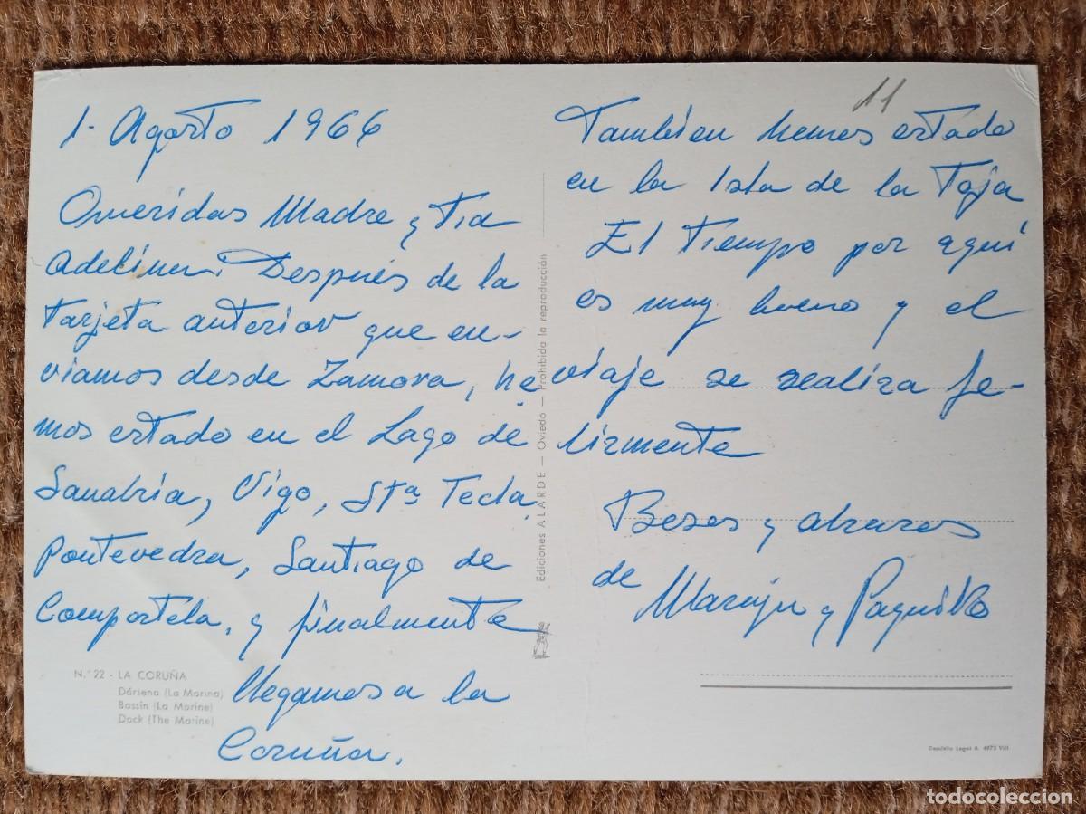 Postales: LA CORU&Ntilde;A - PUERTO - Foto 2
