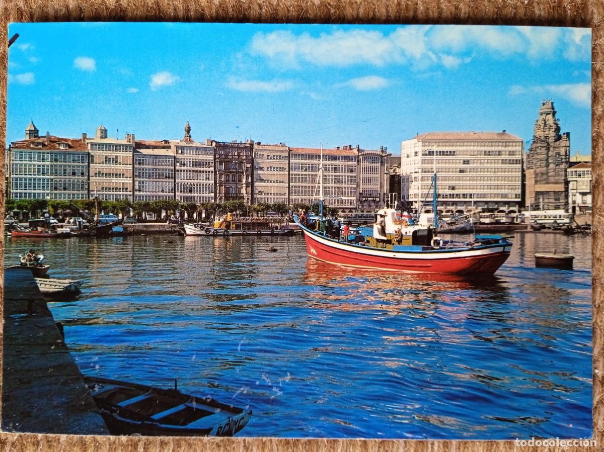 Postales: LA CORU&Ntilde;A - PUERTO - Foto 1