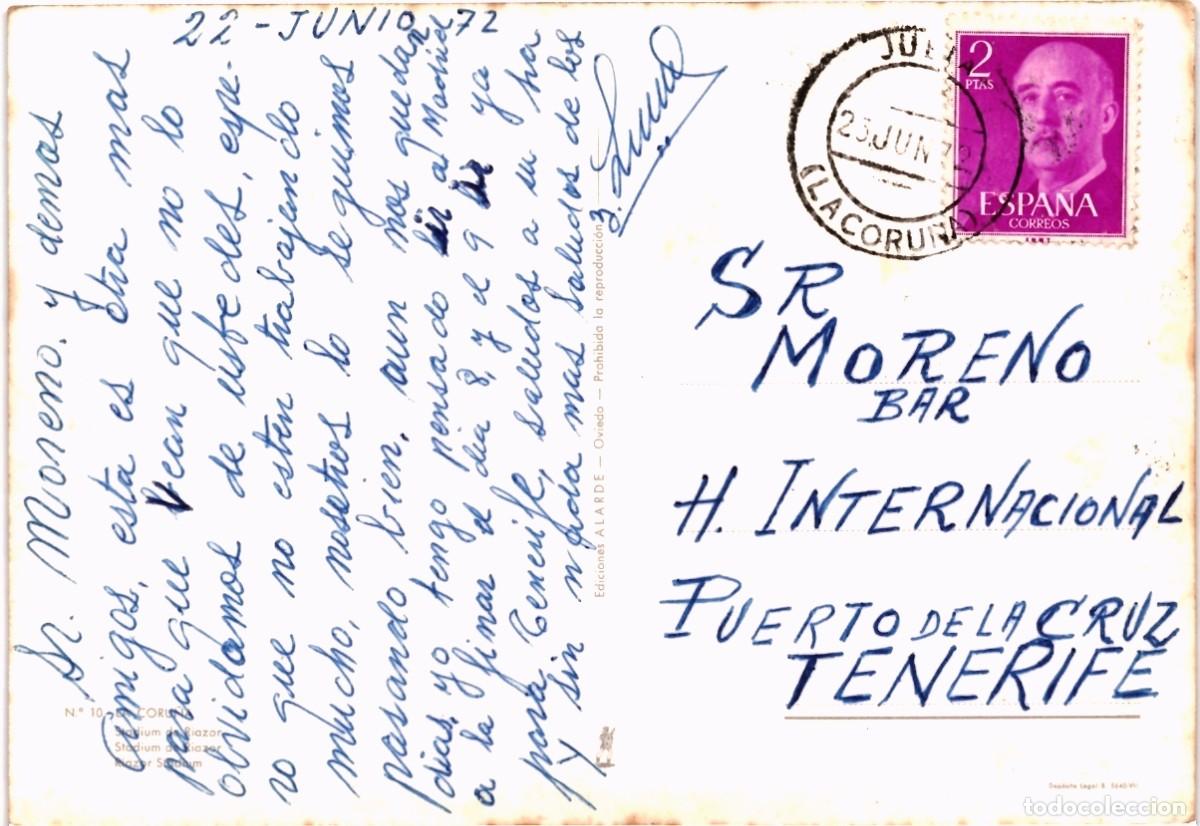 Postales: TARJETA POSTAL - LA CORU&Ntilde;A - EDICIONES ALARDE - Foto 2