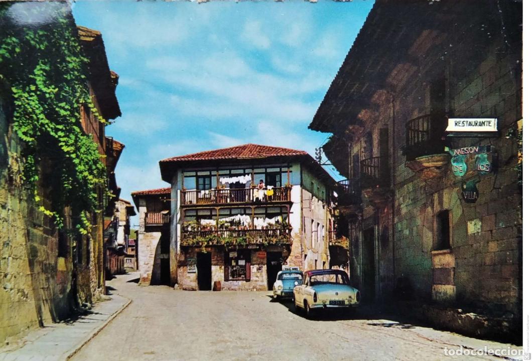 Postcards: Santiallana del Mar. 2004 Casa de los Villa. Ed. Arribas. Usada con sello. Color