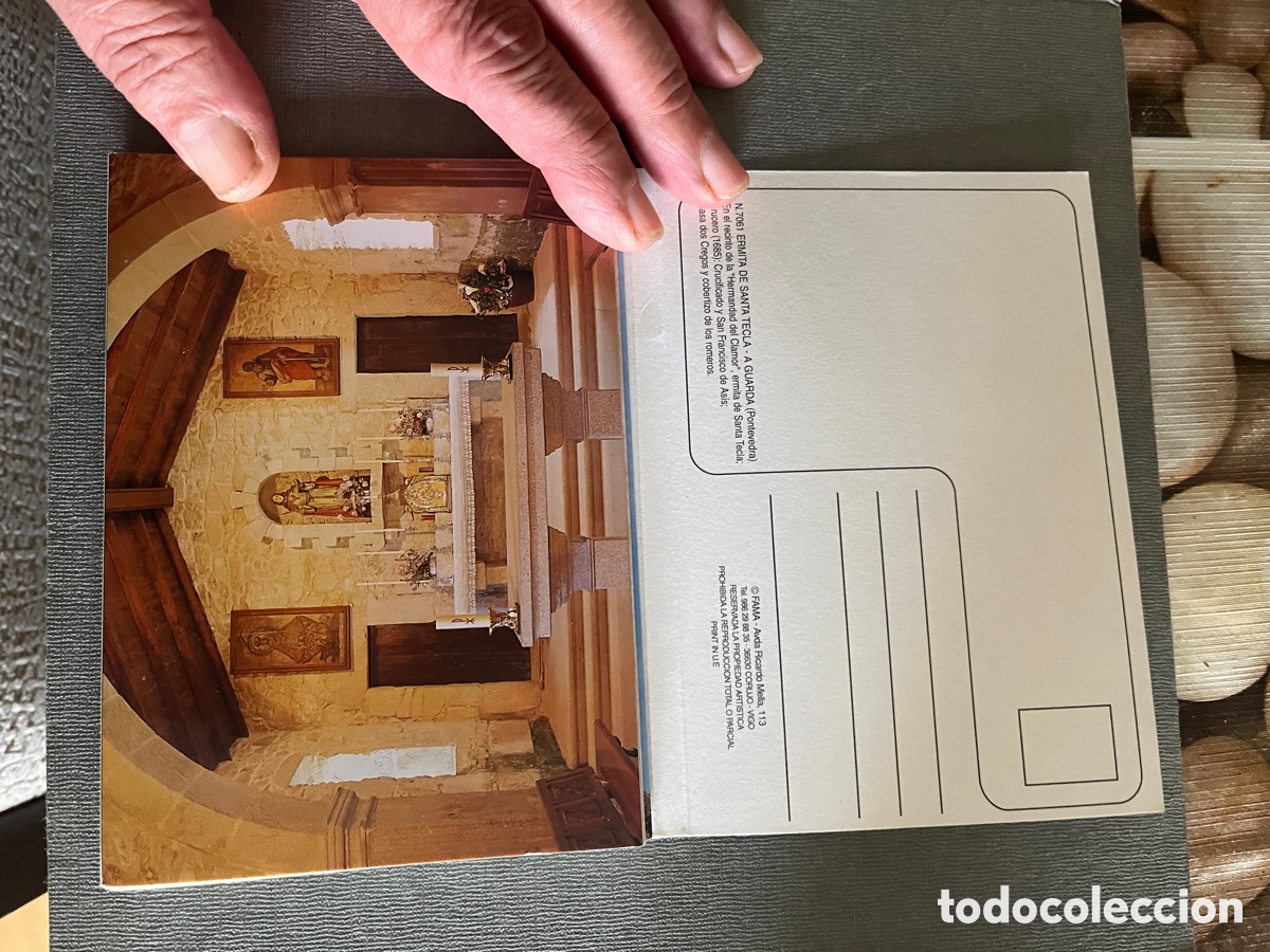 Postales: Ermita de Santa Tecla Pontevedra - Foto 3