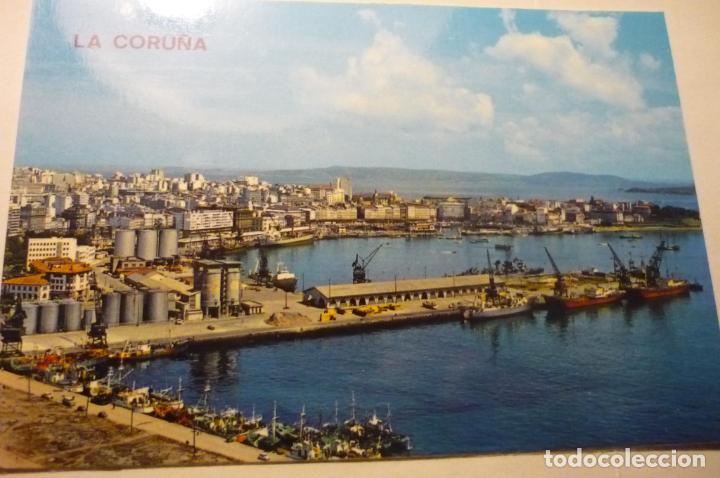 Postales: POSTAL LA CORU&Ntilde;A PUERTO - Foto 1