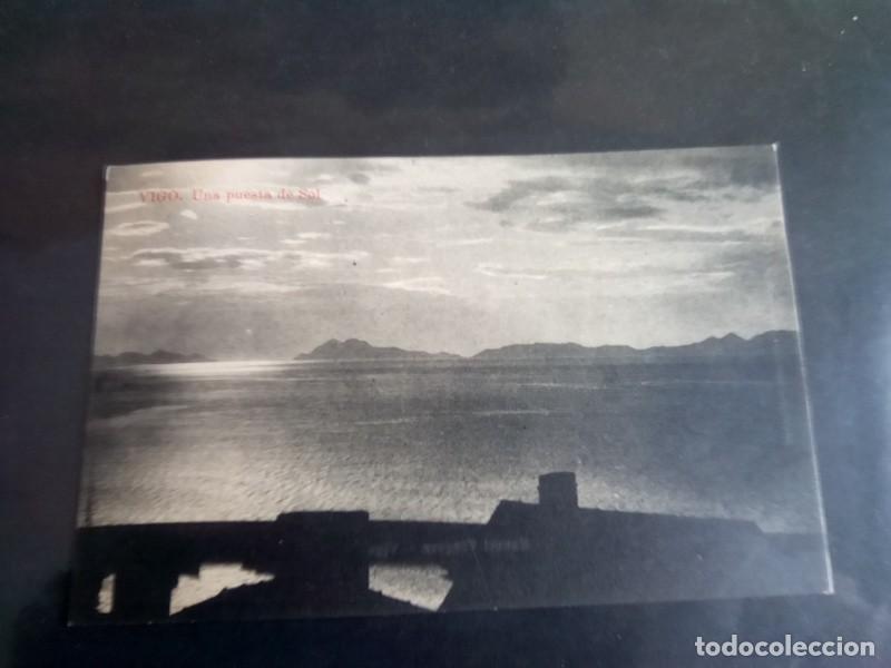 Postales: VIGO , POSTAL ANTIGUA , BLANCO Y NEGRO - Foto 2
