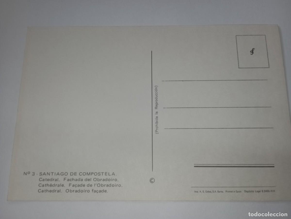 Postales: Santiago de Compostela. B1 - Foto 2