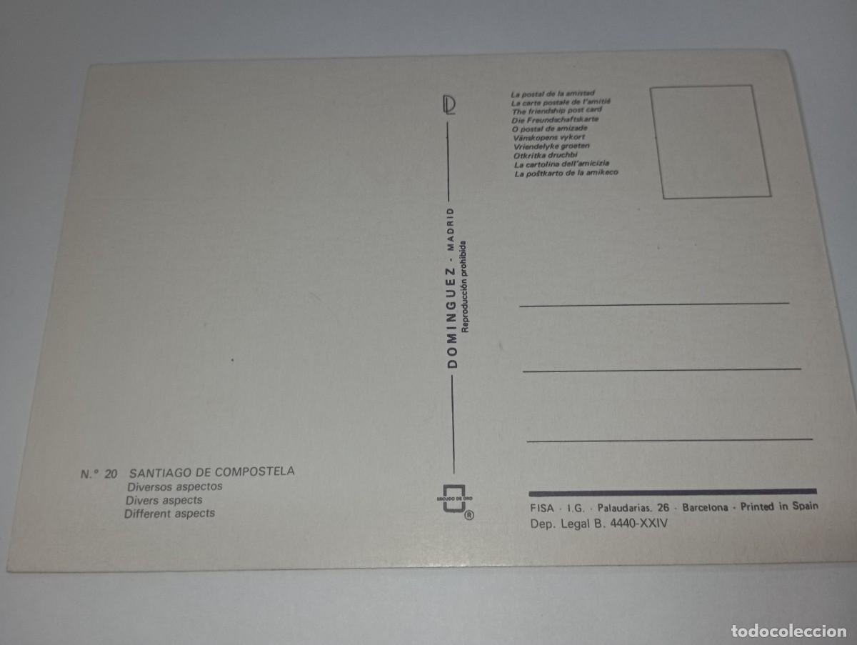 Postales: Santiago de Compostela. B1 - Foto 2