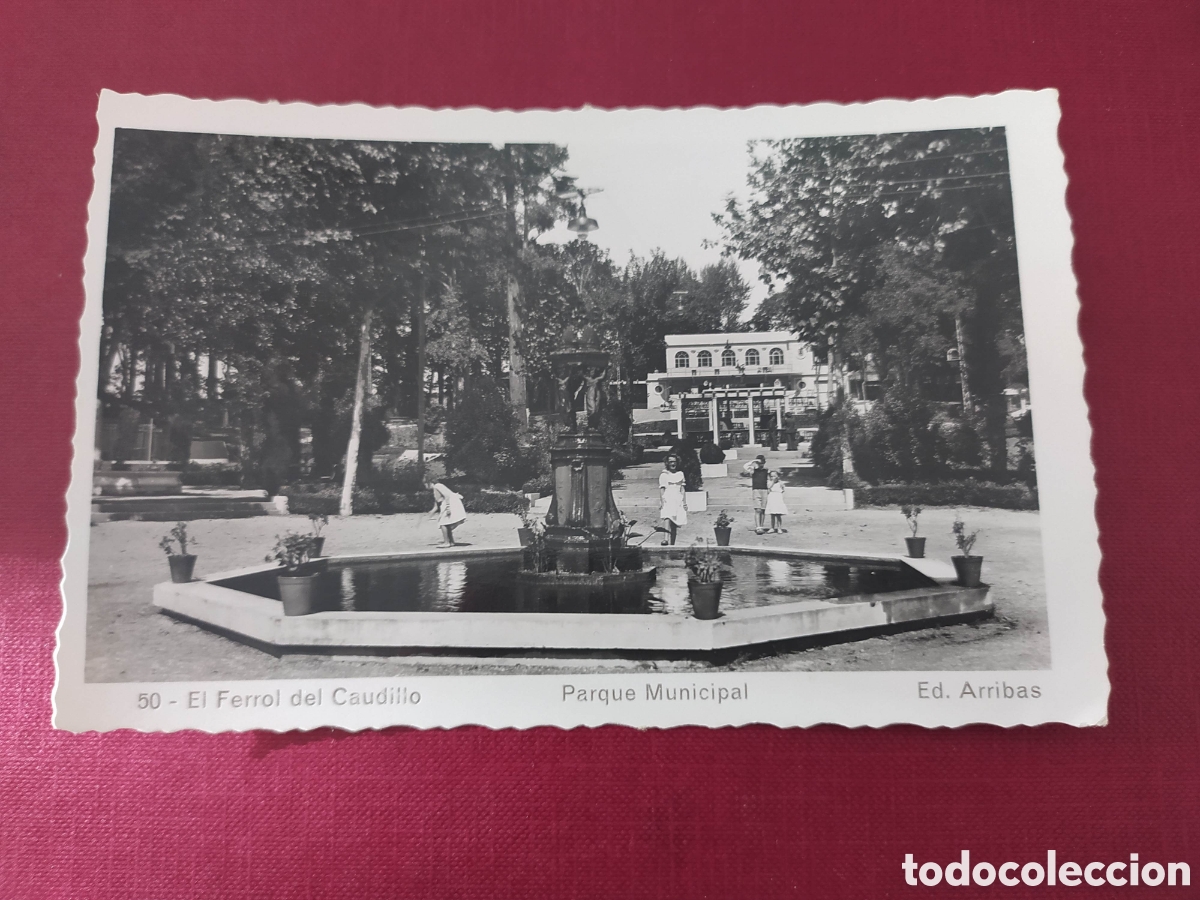 Postales: Postal El Ferrol del Caudillo 1954 - Foto 1