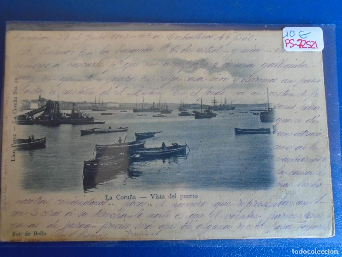 Postkarten: (PS-72521)POSTAL DE LA CORU&Ntilde;A-VISTA DEL PUERTO.FOTO DE BELLO