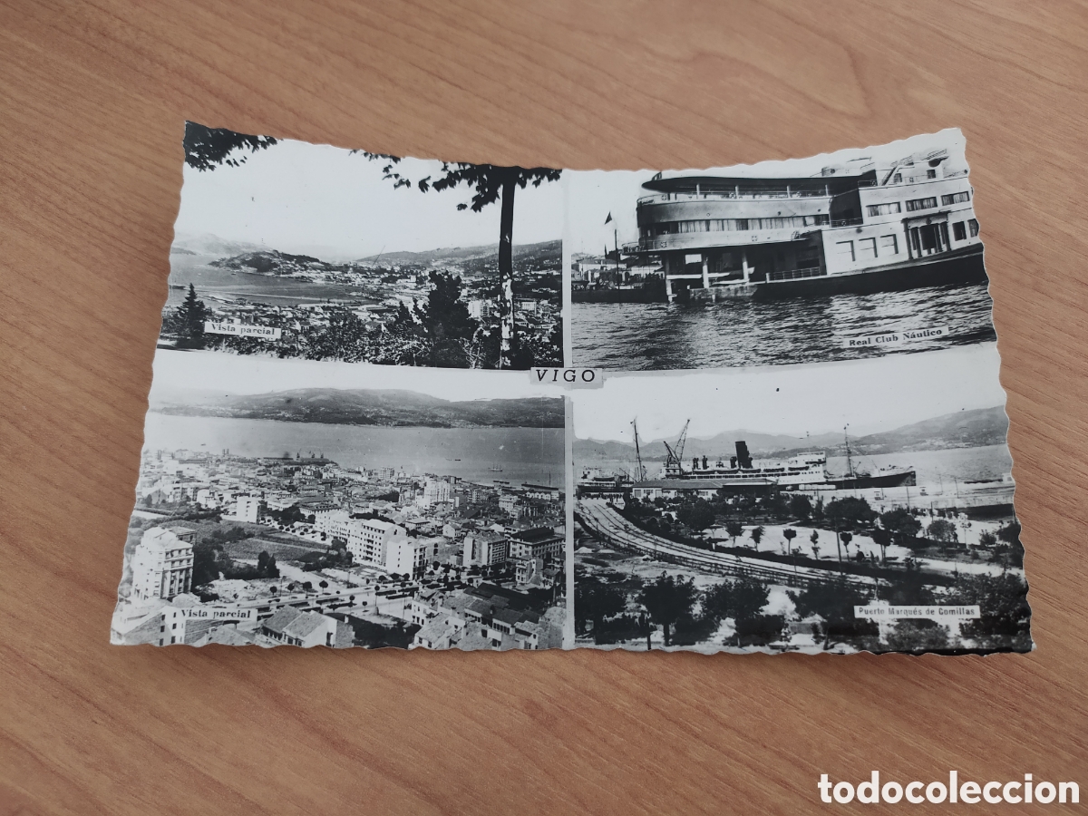 Postales: VIGO - MULTIVISTAS - ED. ARRIBAS - CIRCULADA EN 1962 - Foto 1