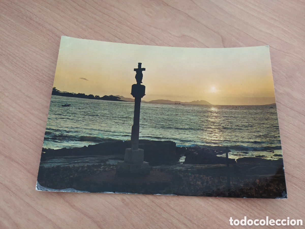 Cartes Postales: GALICIA N&ordm; 221 - PUESTA DE SOL - ED. ALARDE - CIRCULADA EN 1971