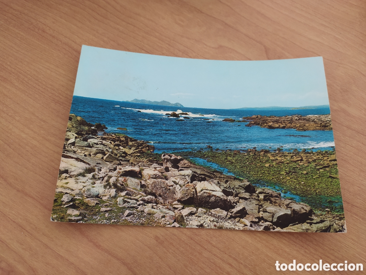 Cartes Postales: GALICIA N&ordm; 101 - PAISAJE DE MAR - ED. ALARDE - CIRCULADA EN 1966