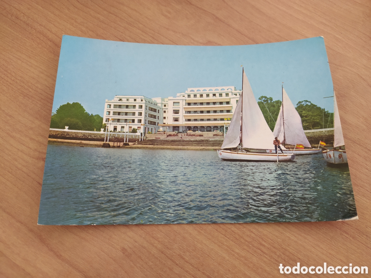 Postales: LA TOJA - SERIE II N&ordm; 9763 - GRAN HOTEL - ED. A. CAMPA&Ntilde;A Y J. PUIG - ESCRITA