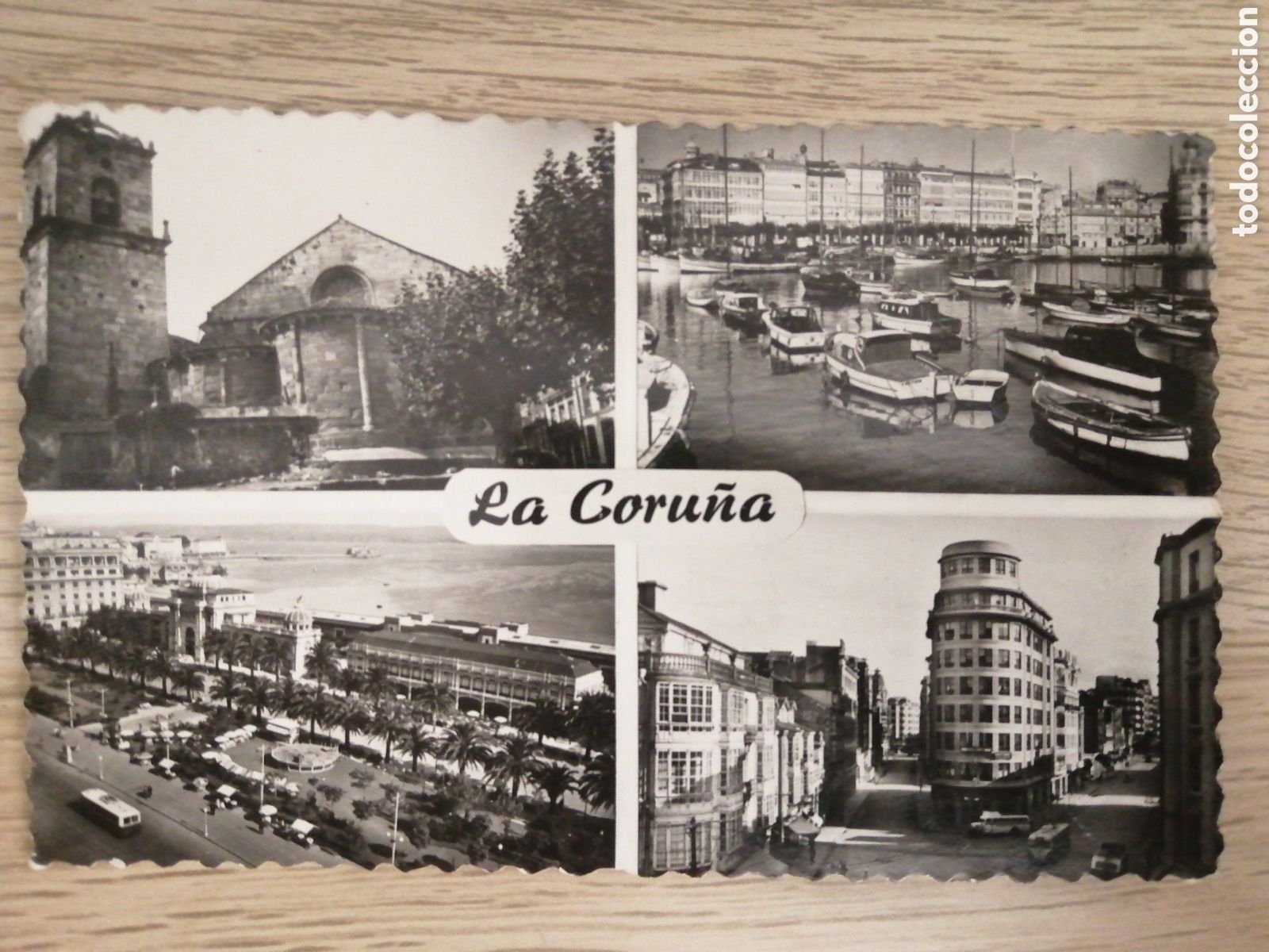 Postales: POSTAL LA CORU&Ntilde;A - EDICIONES LUJO - Foto 1