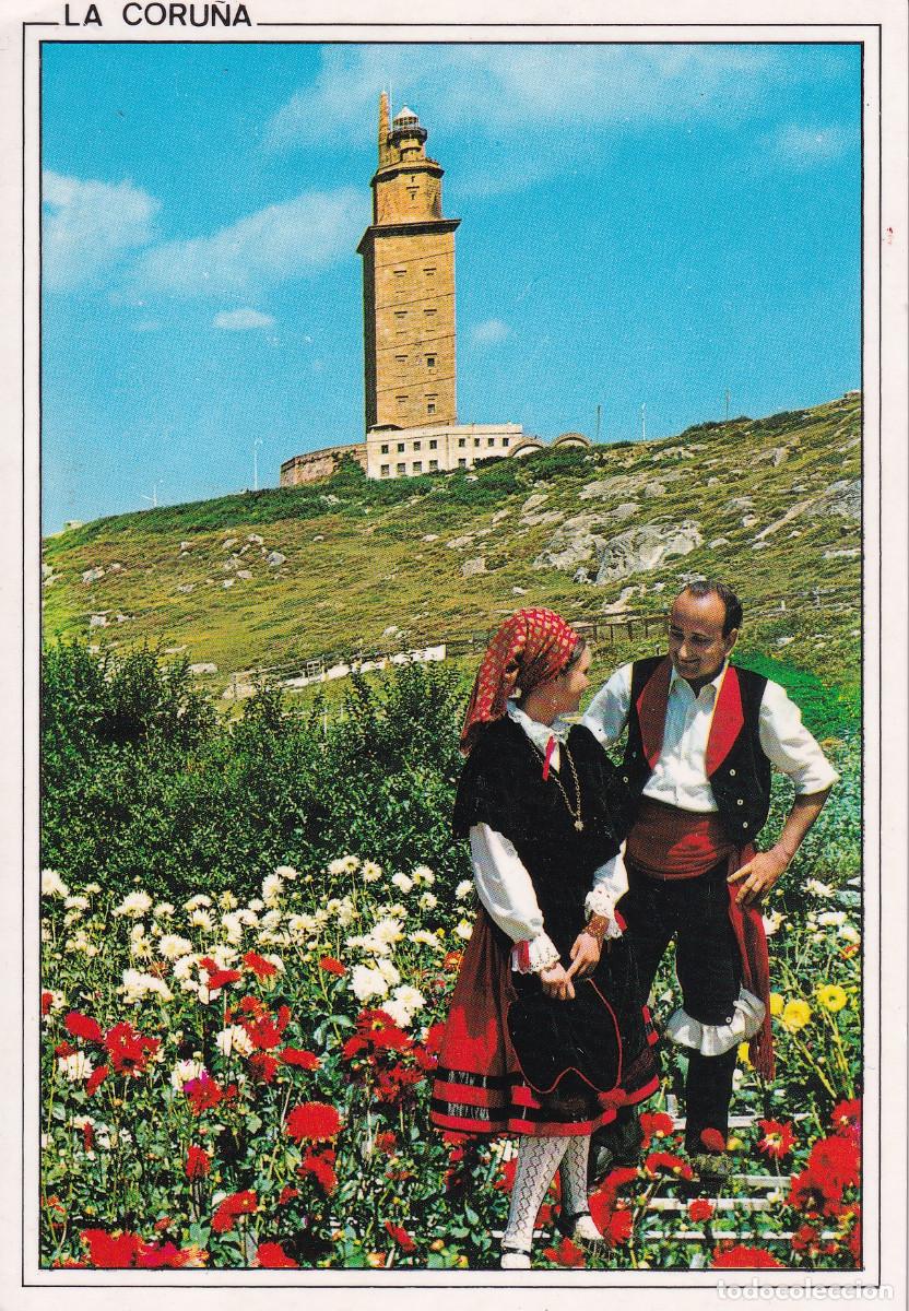 Postales: LA CORU&Ntilde;A TORRE DE HERCULES - Foto 1