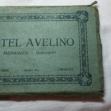 Postales: HOTEL AVELINO MONDARIZ BALNEARIO.-17 VISTAS-AZUL.-L.ROISIN. Lote 402296594