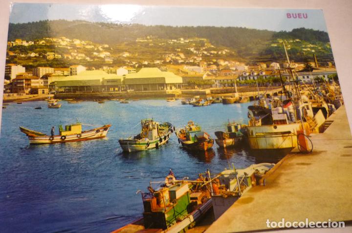Postcards: postal bueu .-puerto circulada