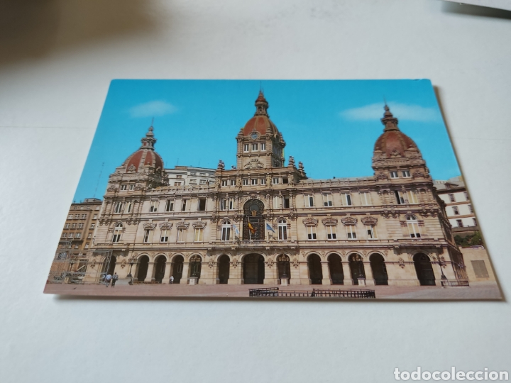 Postales: Postal La Coru&ntilde;a palacio municipal - Foto 1