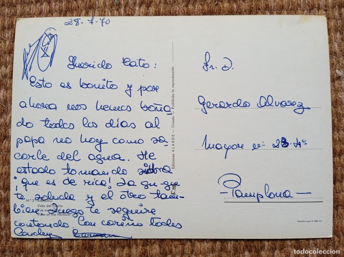 Postales: RIBADEO - LUGO - ED: ALARDE - Foto 2