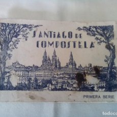 Postales: SANTIAGO DE COMPOSTELA LIBRITO CON 10 POSTALES ,ANTIGUO , COMPLETO , 1ª SERIE