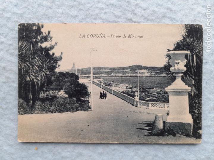 Postales: La Coru&ntilde;a. Paseo de Miramar - Foto 1
